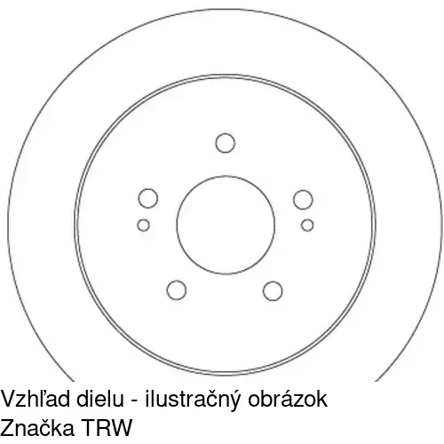 Brzdový kotúč POLCAR S71-1397 - obr. 1