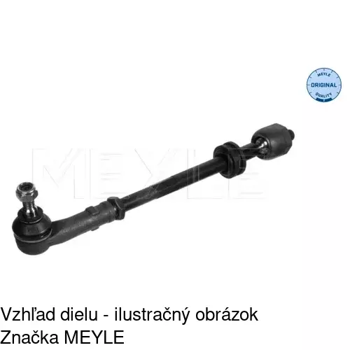 Tyč riadenia POLCAR V-711706 - obr. 2