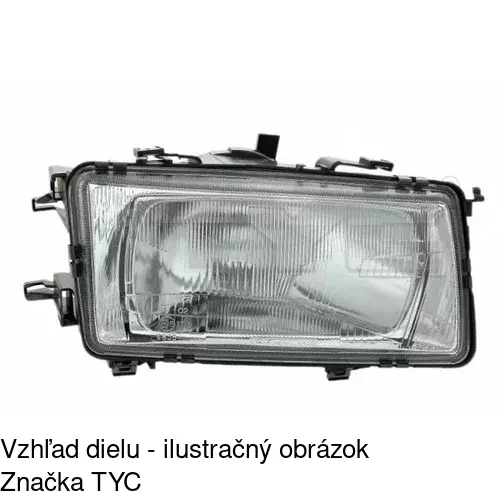 Sklo reflektora POLCAR 1307110E