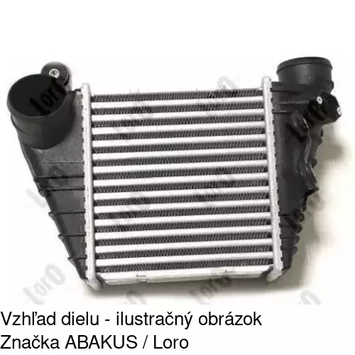 Chladiče vzduchu (Intercoolery) POLCAR 1323J8-2 - obr. 4