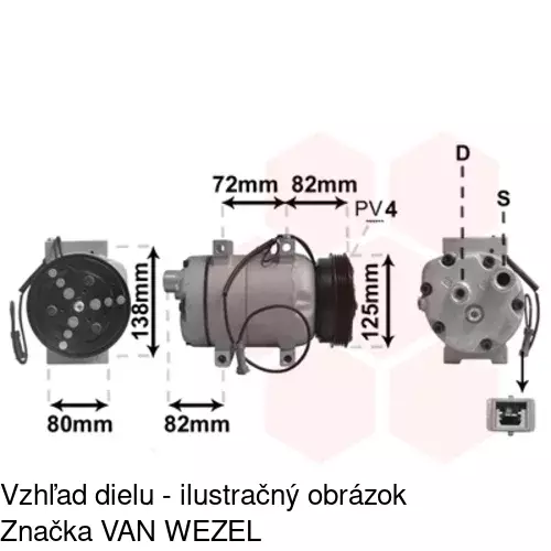 Kompresor AC POLCAR 1324KS-2 - obr. 4