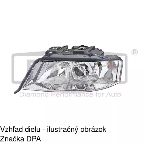 Hlavný reflektor 1327092E /POLCAR/ - obr. 2