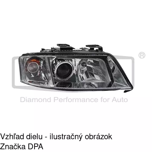 Hlavný reflektor POLCAR 1327100E - obr. 3