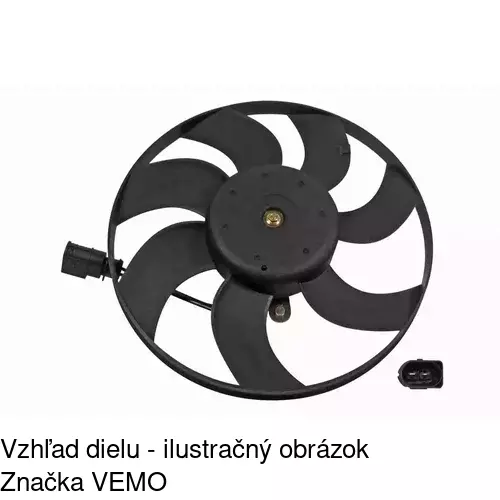 Ventilátor bez krytu / podpery POLCAR 133123U5 - obr. 2