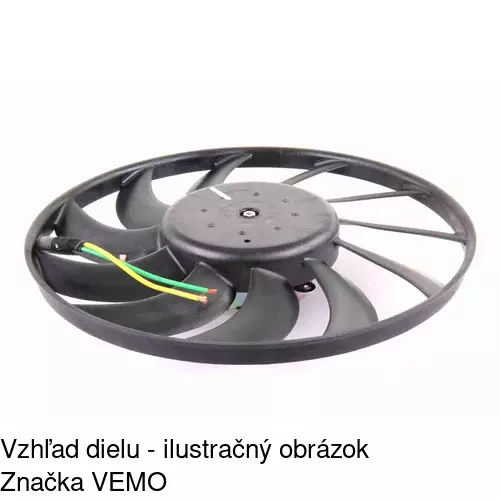 Ventilátor bez krytu / podpery POLCAR 133423U2 - obr. 3