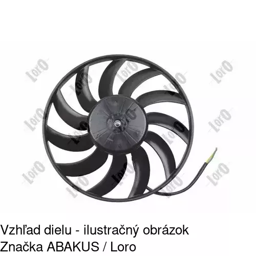 Ventilátory chladičov POLCAR 133823W1 - obr. 2