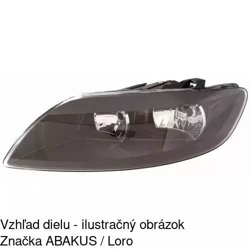 Hlavný reflektor POLCAR 137009-V