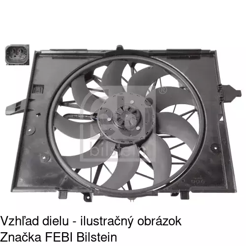 Ventilátory chladičov POLCAR 201723W2 - obr. 3