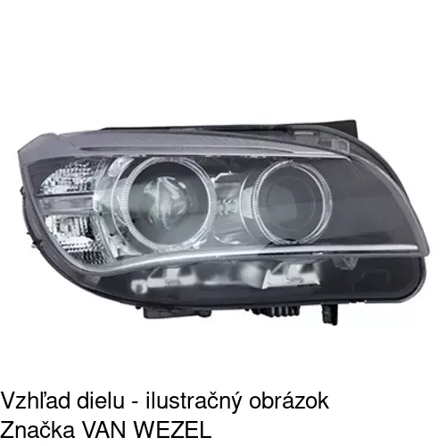 Hlavný reflektor POLCAR 2060095V - obr. 2