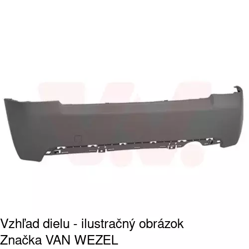 Zadný nárazník POLCAR 230896-1 - obr. 1