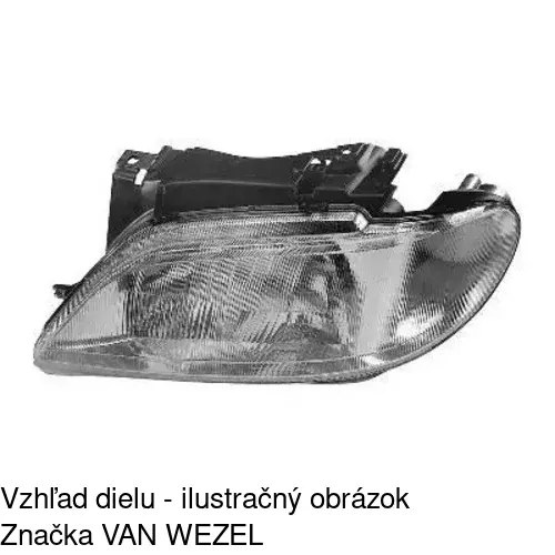 Hlavný reflektor POLCAR 2326090E - obr. 4