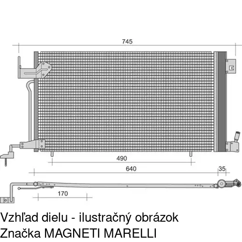 Chladiče klimatizácie POLCAR 2326K8C2