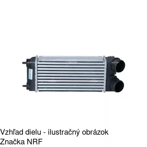 Chladiče vzduchu (Intercoolery) 2337J8-1 /POLCAR/ - obr. 1