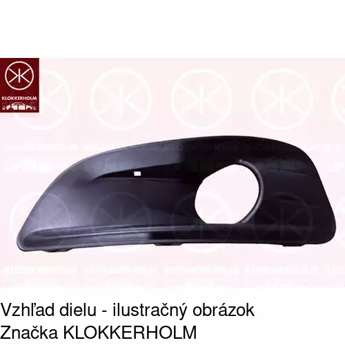 Kryt v nárazníku POLCAR 233827-3