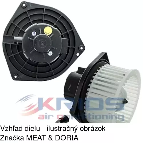 Ventilátory kúrenia POLCAR 2504NU-1