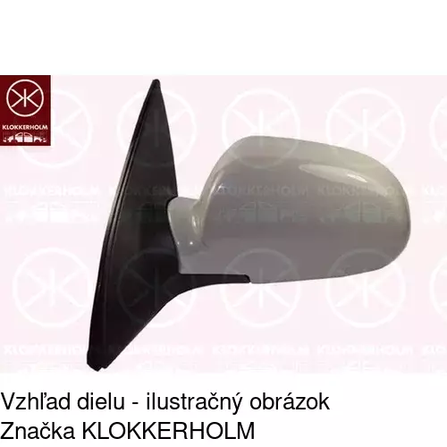 Vonkajšie zrkadlo POLCAR 2507523E - obr. 1