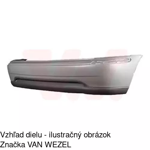 Zadný nárazník POLCAR 270696-4