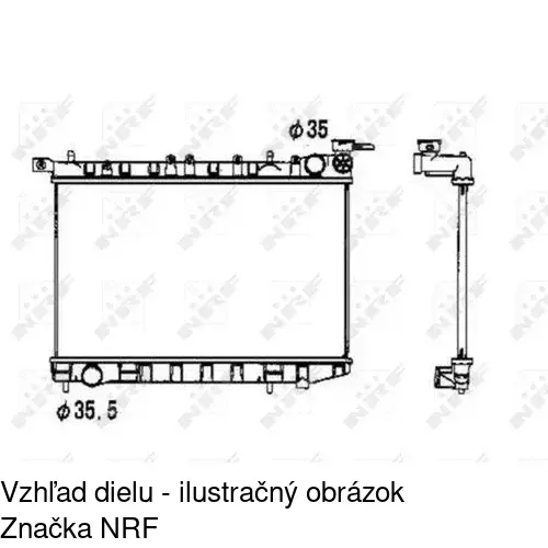 Chladiče vody POLCAR 273108-1