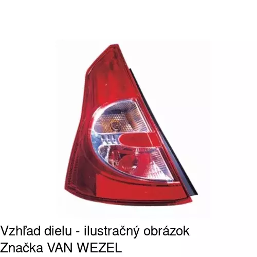 Zadné svetlo POLCAR 2805870E - obr. 2