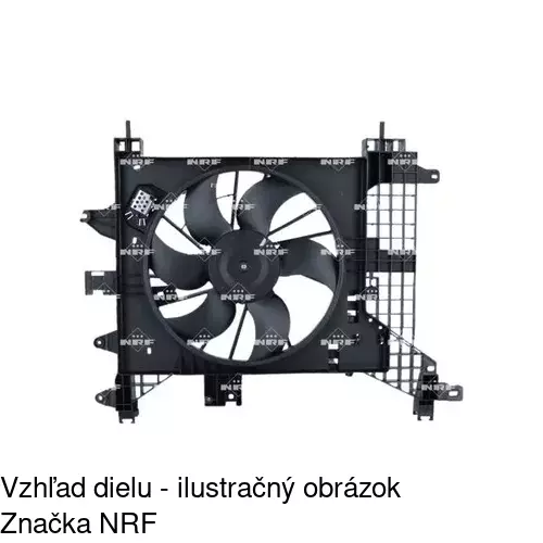 Ventilátory chladičov POLCAR 282023W1