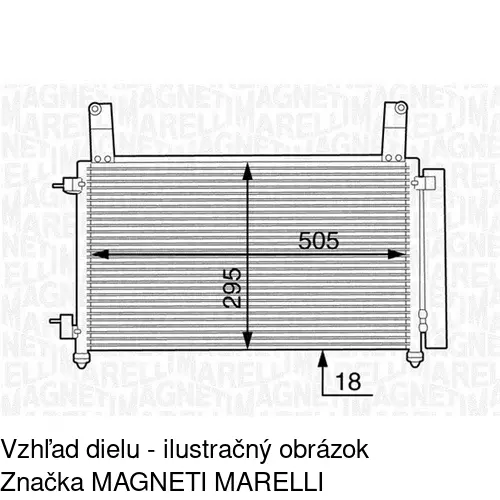 Chladiče klimatizácie POLCAR 2903K8C1S