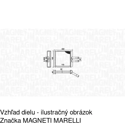 Radiátory POLCAR 2912N8A1 - obr. 2