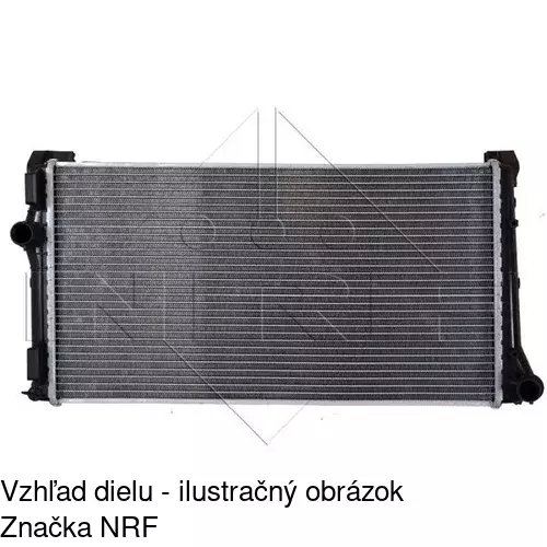 Chladiče vody POLCAR 302308A3 - obr. 1