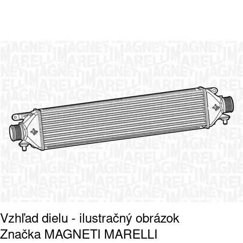 Chladiče vzduchu (Intercoolery) POLCAR 3024J8-3 - obr. 1