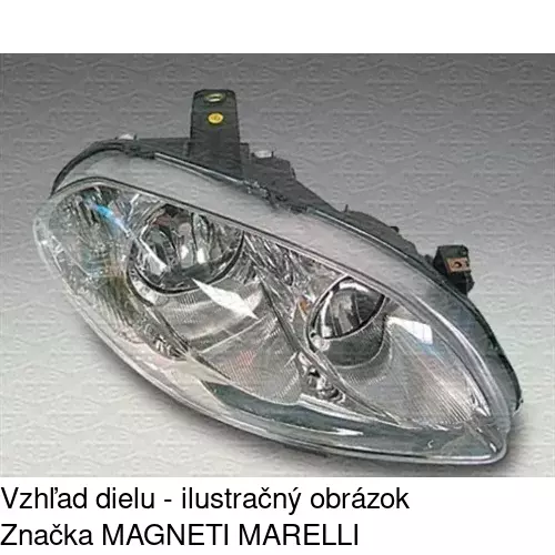 Hlavný reflektor POLCAR 302910-E