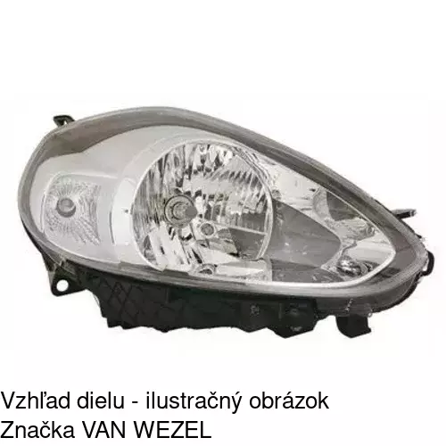 Hlavný reflektor POLCAR 3036100E - obr. 5