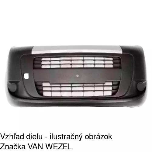 Predný nárazník POLCAR 308507-2 - obr. 1