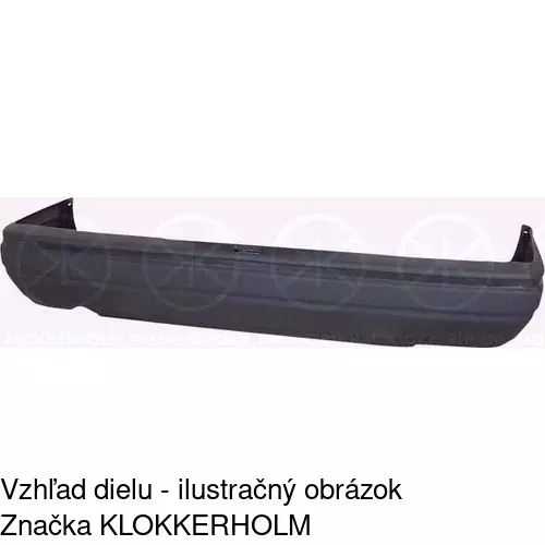 Zadný nárazník POLCAR 320496