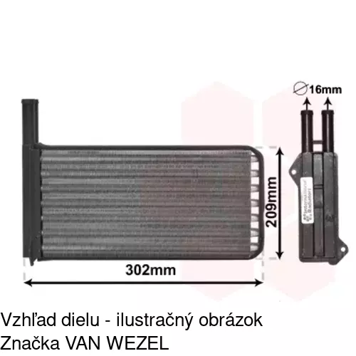 Radiátory POLCAR 3206N8-1 - obr. 2