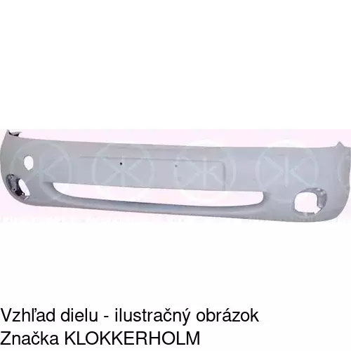 Predný nárazník 321707 /POLCAR/