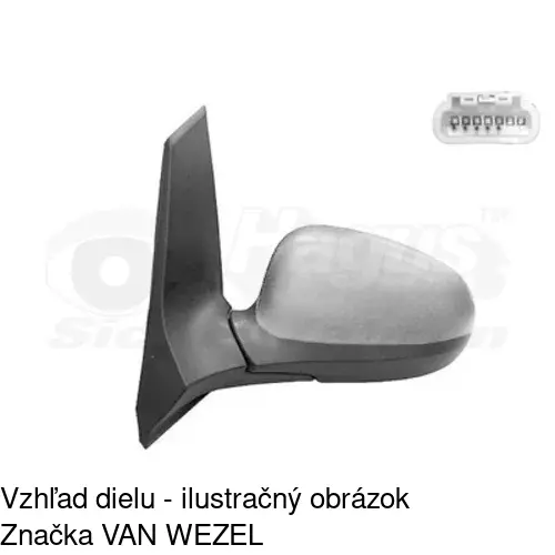 Vonkajšie zrkadlo POLCAR 3233515S - obr. 5