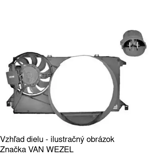 Ventilátory chladičov POLCAR 324823W3 - obr. 1