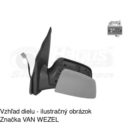 Vonkajšie zrkadlo POLCAR 3258517E