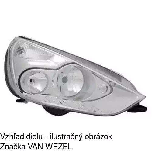 Hlavný reflektor POLCAR 3275100E - obr. 4