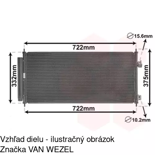 Chladiče klimatizácie POLCAR 3837K8C1S - obr. 3