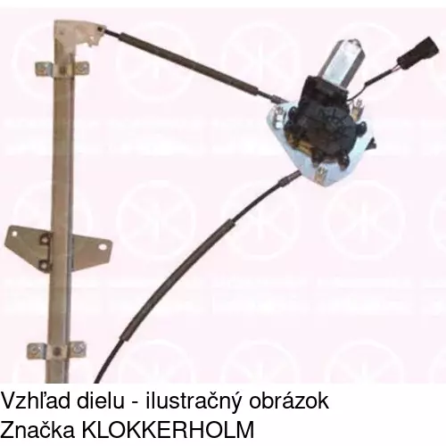 Elektrický mechanizmus okna dverí POLCAR 4003PSE1 - obr. 1