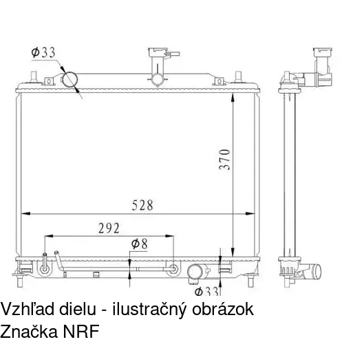 Chladiče vody POLCAR 400908-2