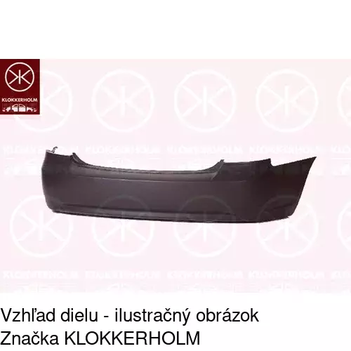 Zadný nárazník POLCAR 400996-1