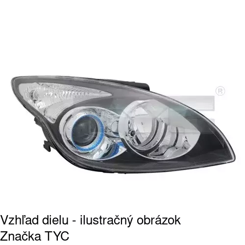 Hlavný reflektor POLCAR 4015095E