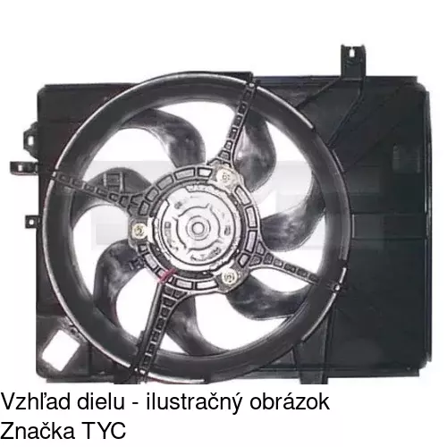 Ventilátory chladičov POLCAR 404323W1