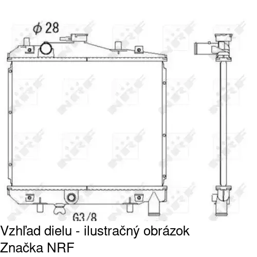 Chladiče vody 410508-1 /POLCAR/