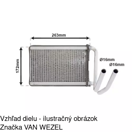 Radiátory POLCAR 4170N8-1 - obr. 2