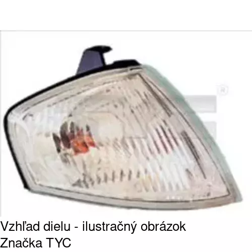 Predná smerovka POLCAR 4509200E