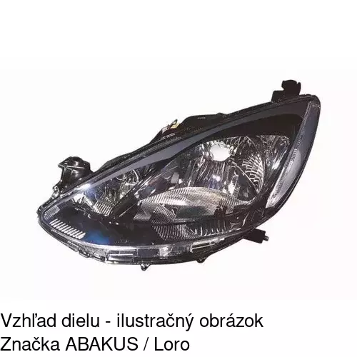 Hlavný reflektor POLCAR 453310-E - obr. 3