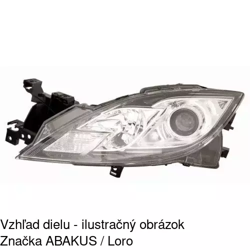 Hlavný reflektor POLCAR 4560093E - obr. 1