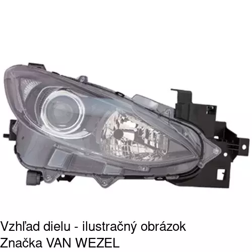 Hlavný reflektor POLCAR 45C210-E - obr. 4